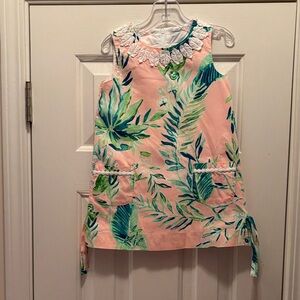 Lilly Pulitzer Pink and Green Dress